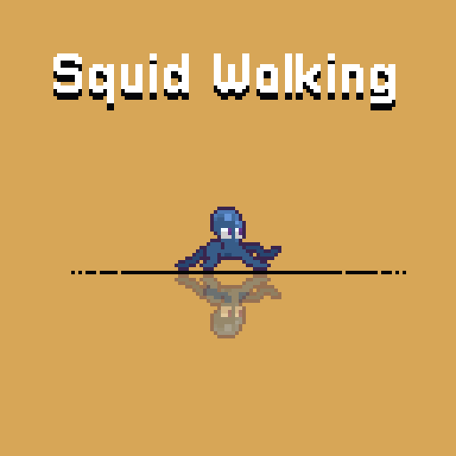 walking squid